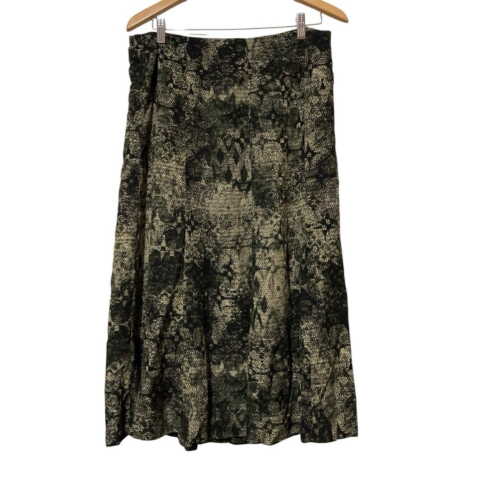 Christopher Banks Maxi Skirt US 14 Snake Print Y2K‎ Style